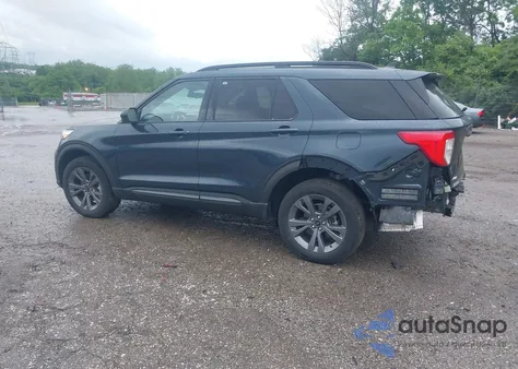 2023 Ford Explorer Xlt из США, поврежденный, VIN 1FMSK8DH3PGB10636